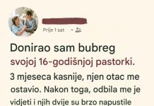Donirala sam bubreg svojoj pastorki, a onda su ona i moj muž nestali iz mog života