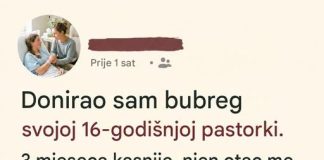 Donirala sam bubreg svojoj pastorki, a onda su ona i moj muž nestali iz mog života