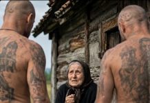 Dva odbjegla kriminalca napala su bespomoćnu stariju ženu, nadajući se da će je opljačkati, a zatim izbjeći policiju. Ali iznenada, neko je iz šume iskočio… Nekoliko sekundi kasnije, oba kriminalca su pobjegla u panici i strahu. 😰 😰