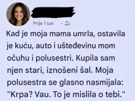 Naslijedila je samo stari šal nakon majčine smrti, a nekoliko sedmica kasnije jedan telefonski poziv promijenio je njen pogled na sve