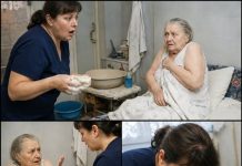 „Ne diraj tamo!“ — molila je 75-godišnja baka kada je njegovateljica došla da je okupa. Pune tri godine nije dozvoljavala nikome da joj priđe. Čim je sapunala spužvu, ugledala je ONO… 😲😲😲