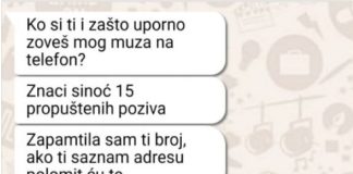NEKO JE UPORNO ZVAO MOG MUŽA NA TELEFON, A ON SE NIJE JAVLJAO: Zapamtila sam broj i poslala poruku, KAD MI JE POSLALA OVU SLIKU SVIJET MI SE SRUŠIO, NIJE MOGUĆE