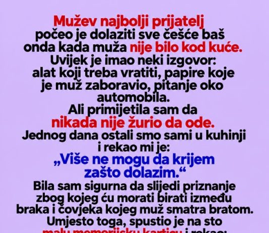 Suprugov najbolji prijatelj pokazao joj je snimke koje nije očekivala: Jedan detalj otkrio je da dvostruki život traje mesecima