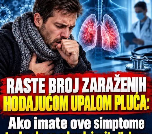 Hodajuća upala pluća: Simptomi koje ne treba zanemariti i kada se javiti lekaru